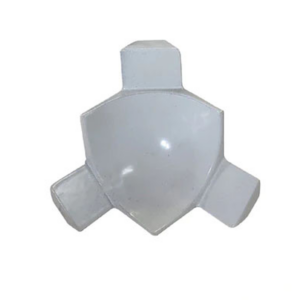 35mm Coving Corner Blocks - Surf Mist